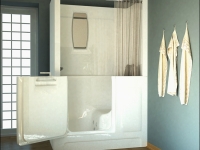 Walk-in bathtub/shower bath remodeling contractor la crosse wi