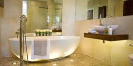 Floor lights bath remodeling contractor la crosse wi